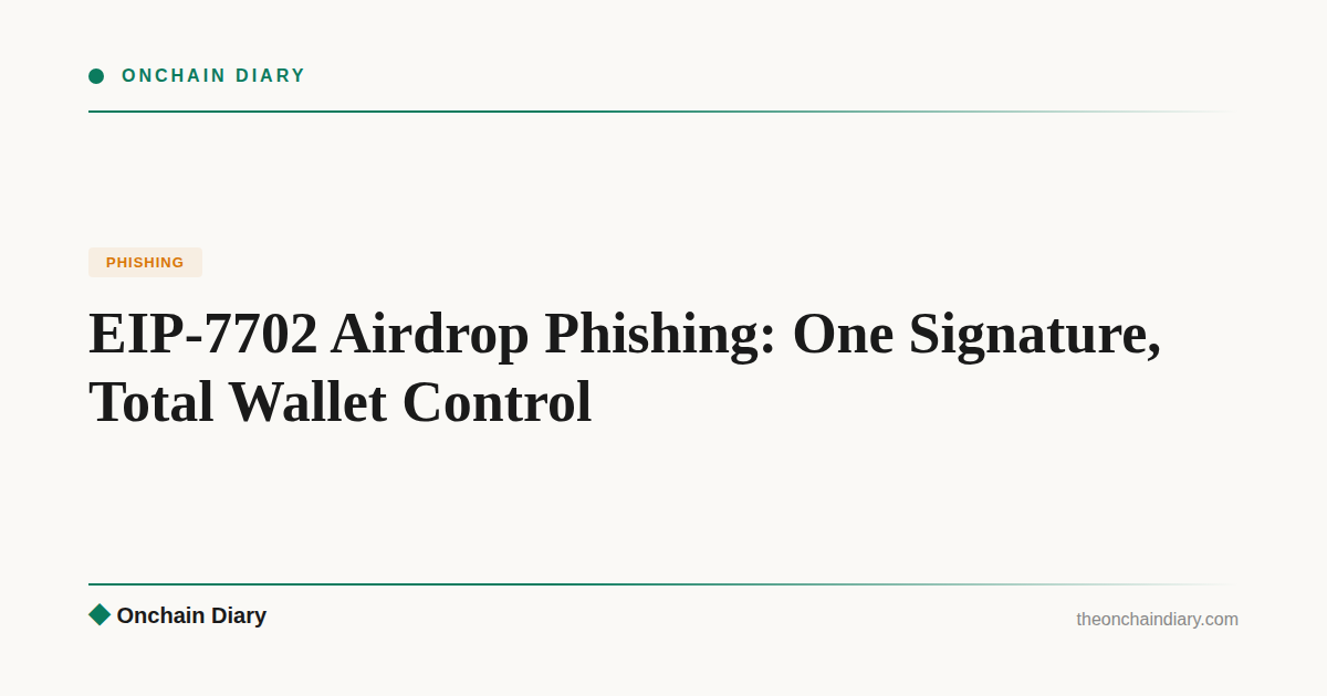 EIP-7702 phishing